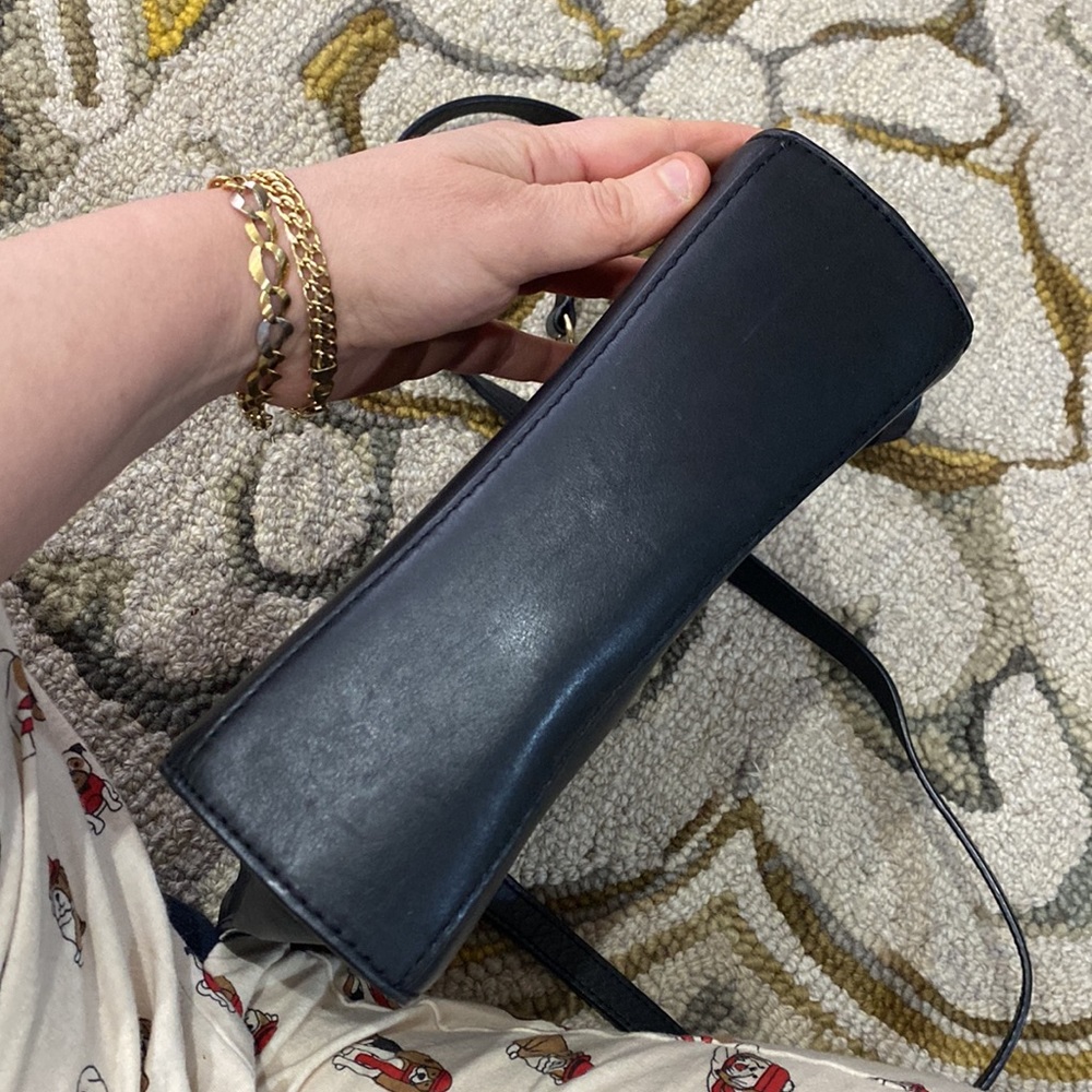 💕 Michael Kors black genuine leather shoulder bag 💕 - Picture 12 of 13